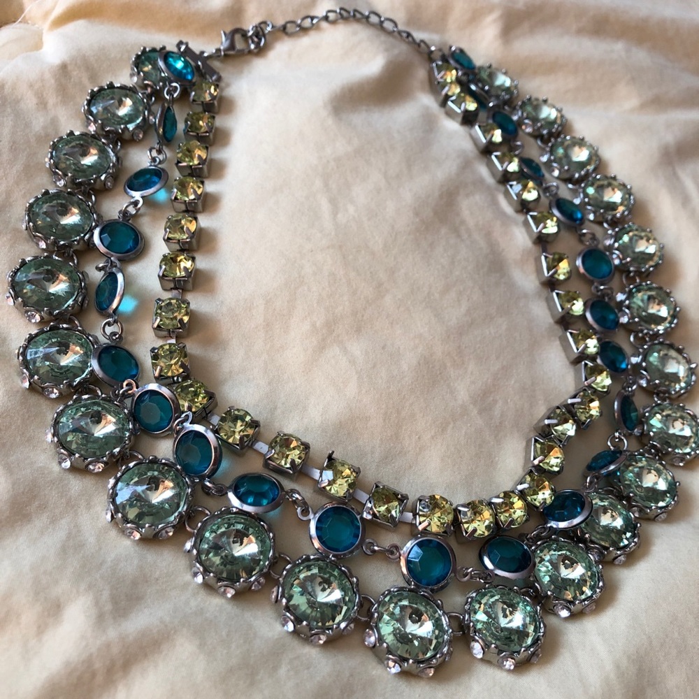 3-Strand Jewel Necklace